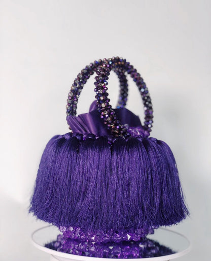 The Mystic Bucket Bag - Purple