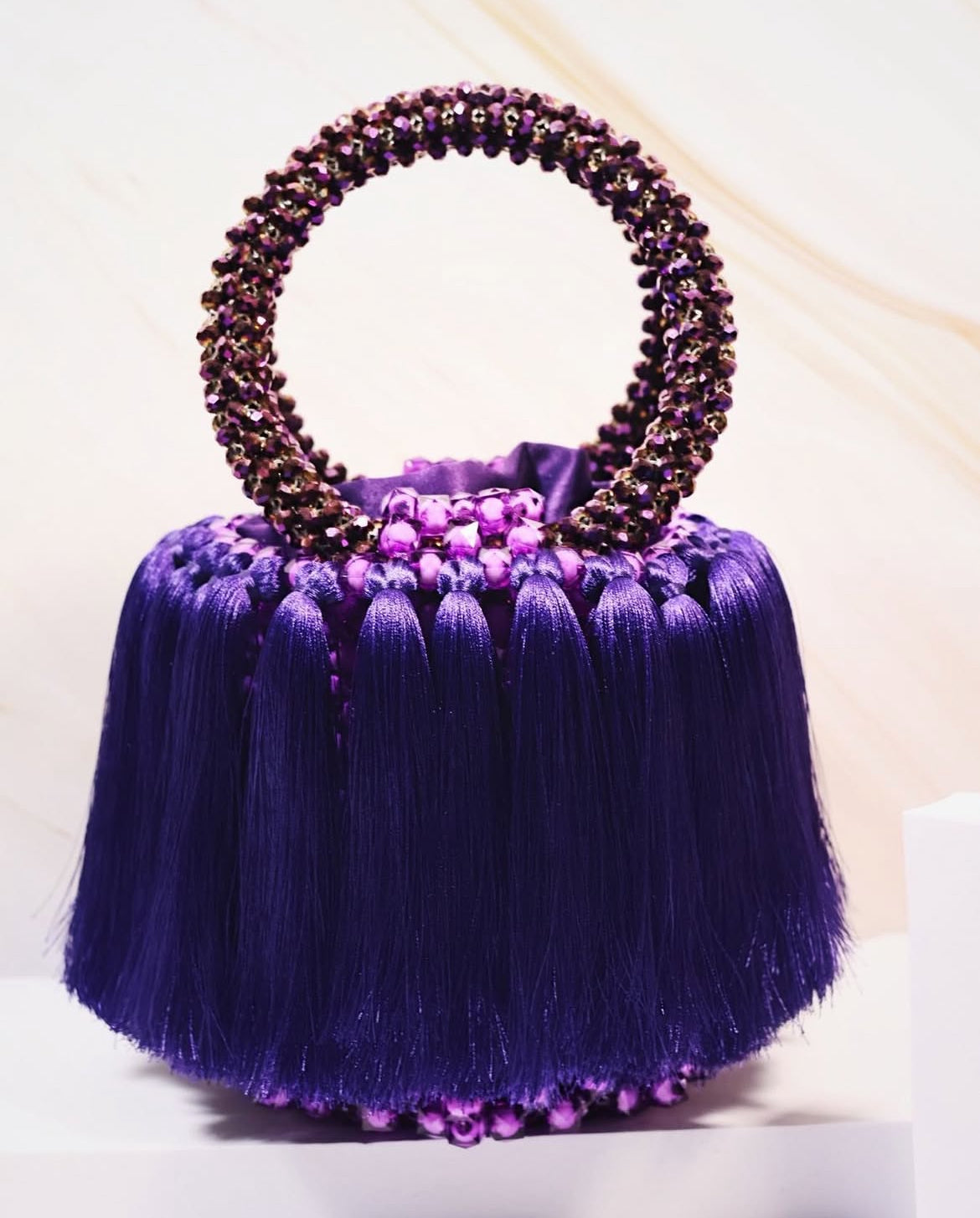 The Mystic Bucket Bag - Purple